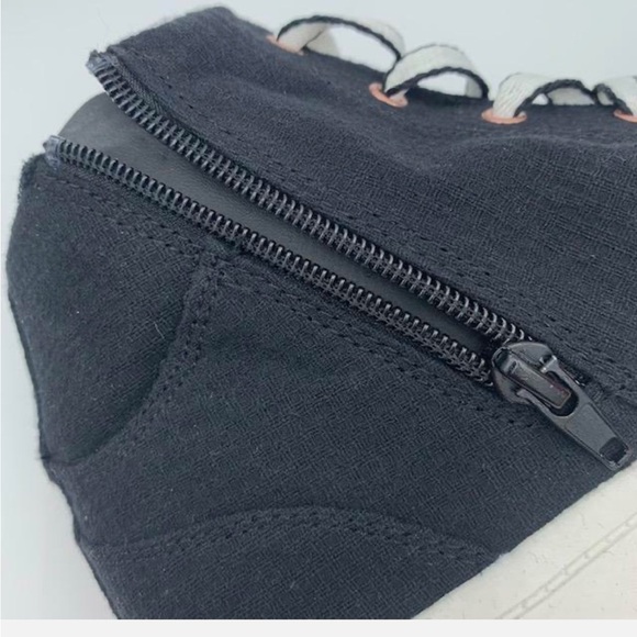 Roxy Black Camy U Hidden Wedge High Top Sneakers Size 10 New in Box* - Picture 9 of 12